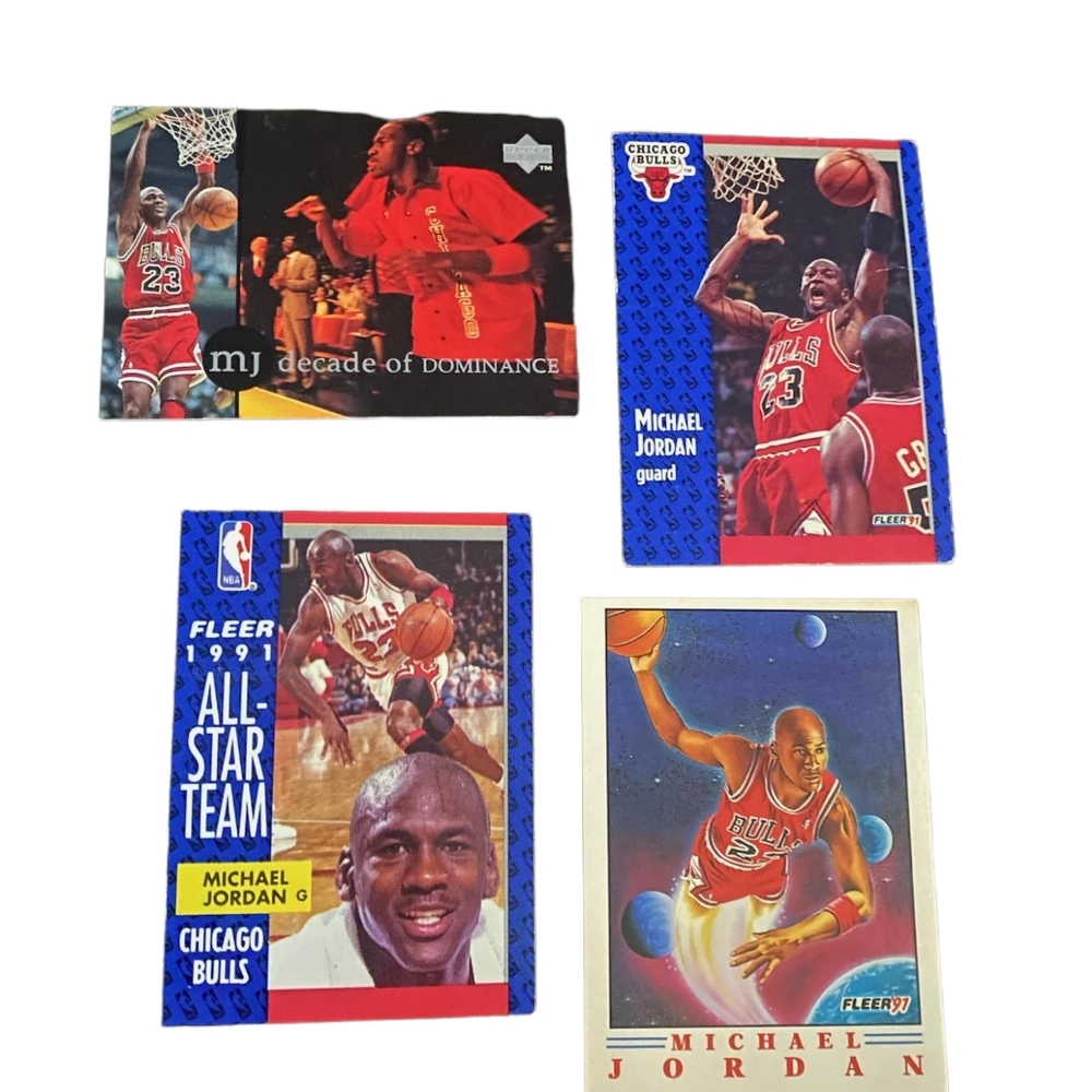 Set of Michael Jordan Cards
